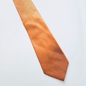 Kai Long 100% Silk Orange Tie